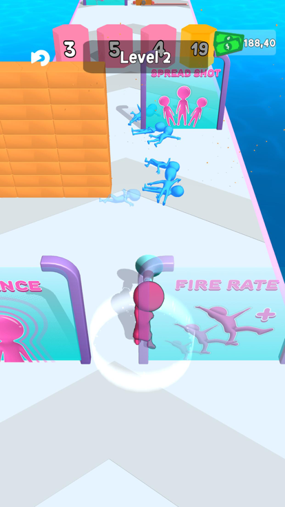 Human Throw Run游戏截图