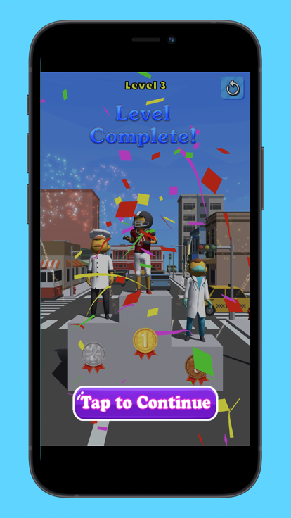 HuggyRunnerJumpCityRoad游戏截图