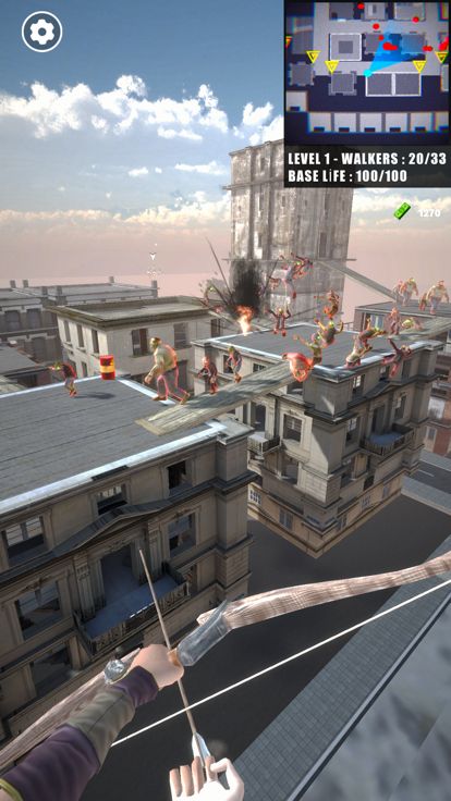 Archer Defence: Hunt Zombies游戏截图