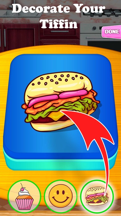 午餐盒组织者游戏游戏截图