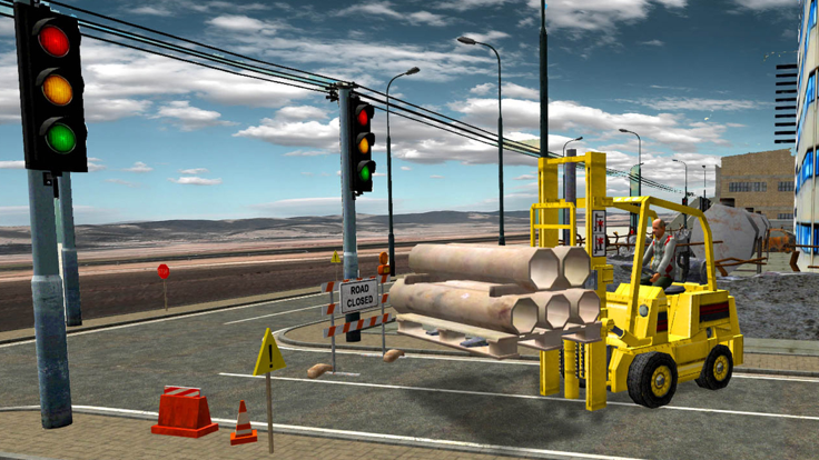 叉车模拟器 - 大型叉车模拟游戏截图