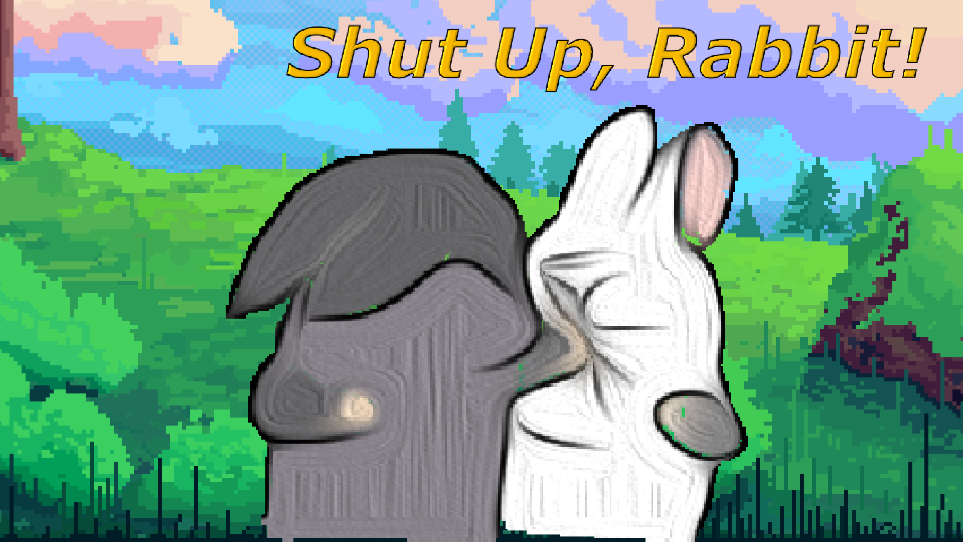 闭嘴吧，兔子！游戏截图