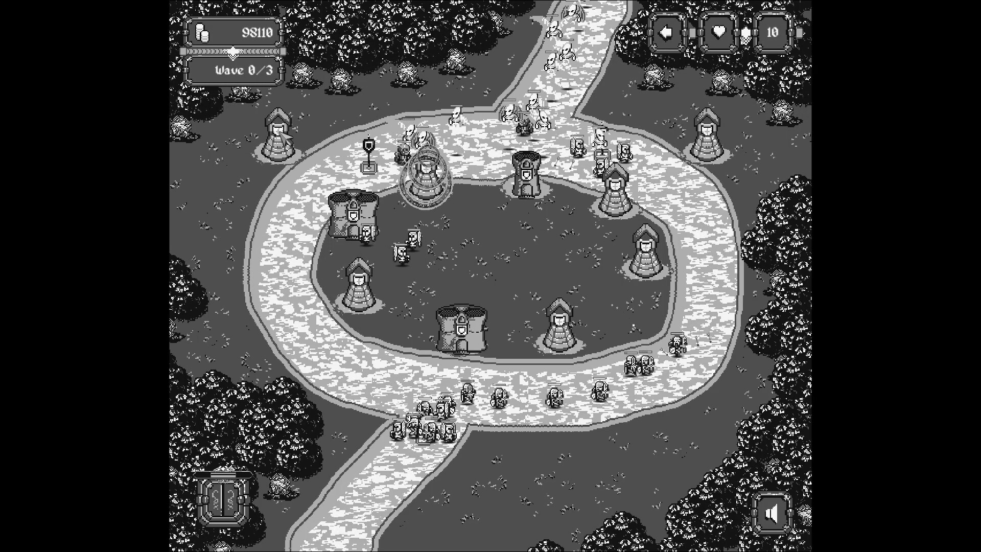 Pixel Fortress: Tower Defense游戏截图