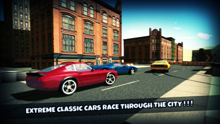Classic Cars Simulator 3d 2015 : Old Cars sim with extream speeding and city racing游戏截图