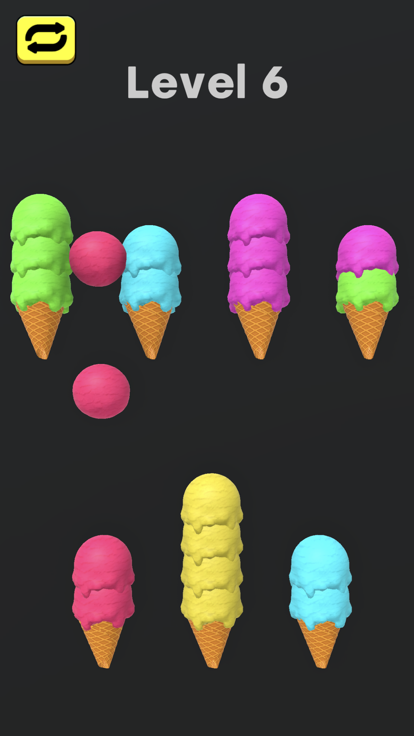 Ice Cream Sort游戏截图