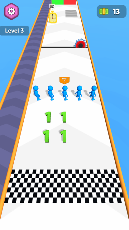 Merge Crowd游戏截图