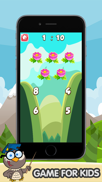 数学游戏的孩子们 : 加成 减法 数数游戏截图