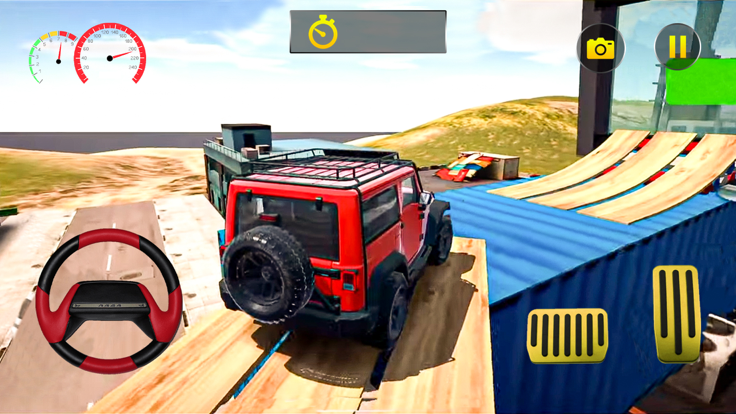 Offroad Jeep Simulator Game游戏截图