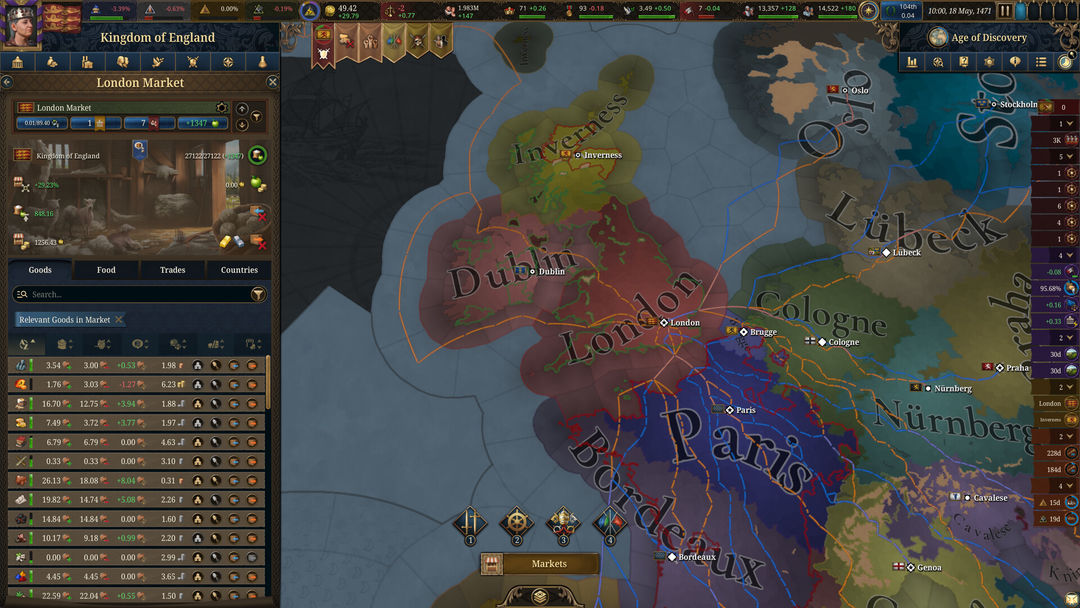 Europa Universalis V游戏截图