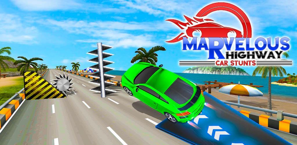 高速公路特技赛车3D游戏截图