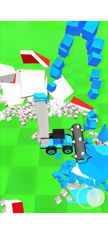 Idle Bulldozer City Demolish游戏截图