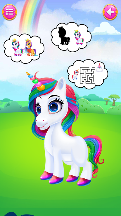 Unicorn Pony Princess Salon游戏截图