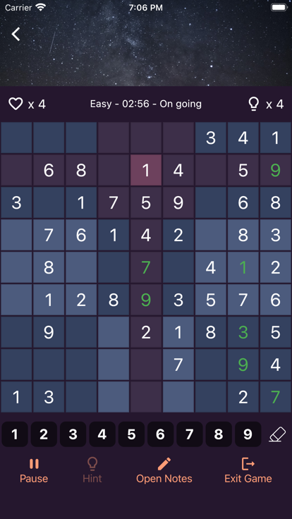 数独迷:数独游戏 & 数独九宫格游戏截图