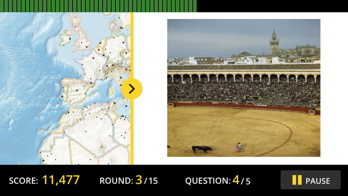 GeoBee Challenge HD by National Geographic游戏截图