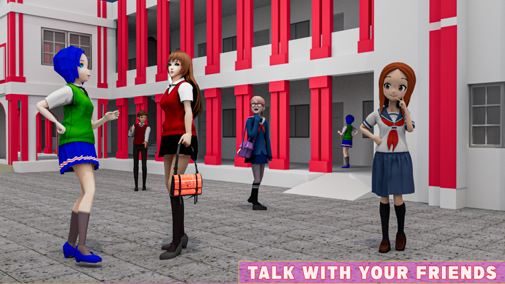 动漫女高中生的生活游戏截图