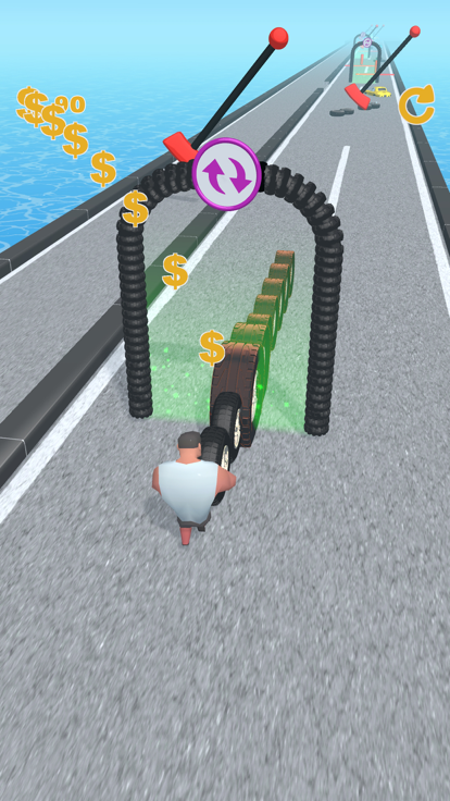 Wheels Stack游戏截图