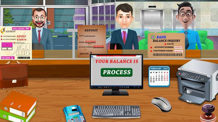 银行收银员游戏游戏截图