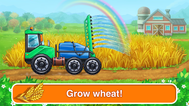 Farming Harvest Car Truck Game游戏截图