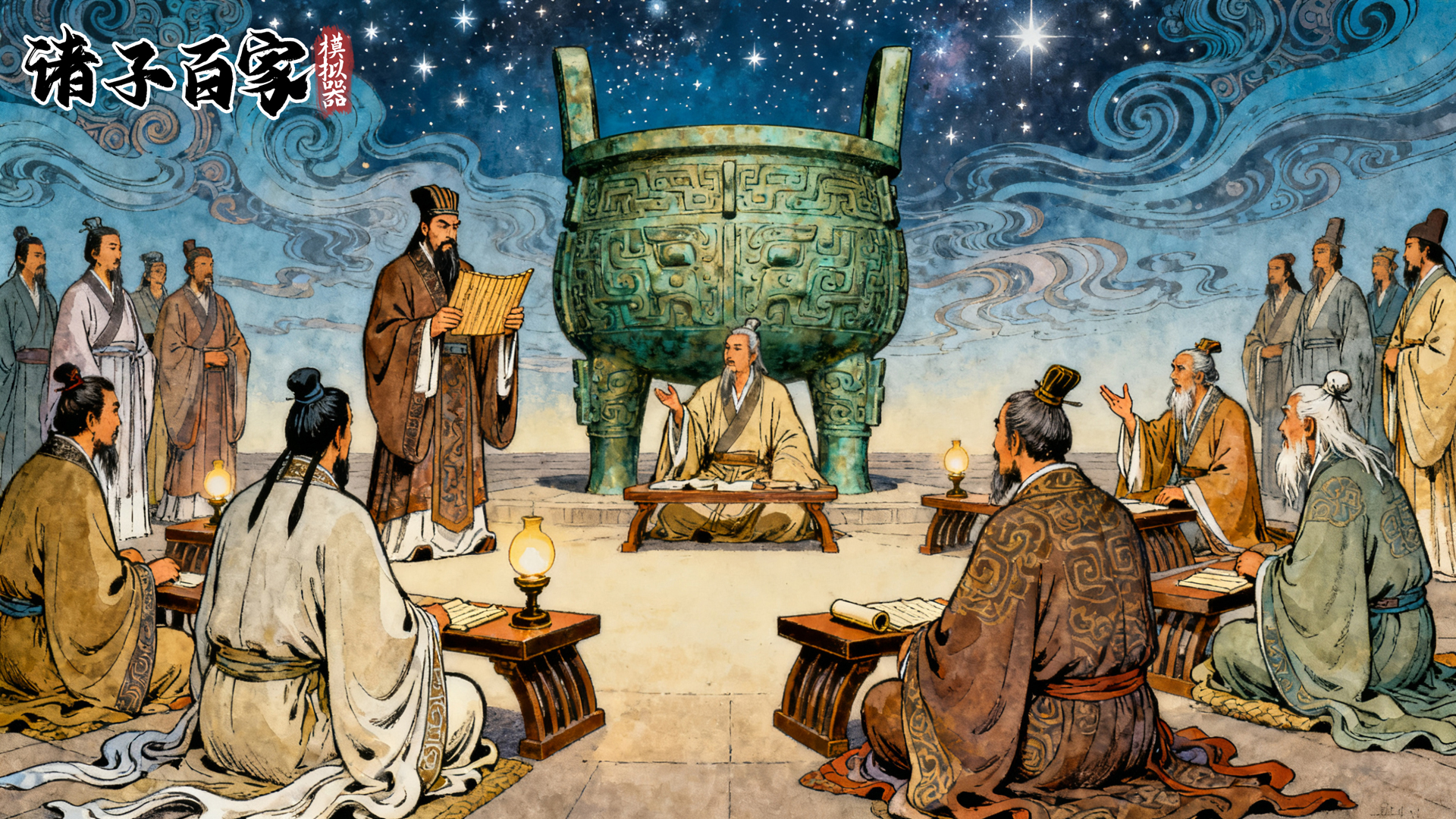 诸子百家模拟器游戏截图