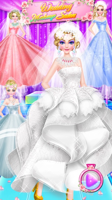 婚礼艾尔莎化妆 ＆ 打扮沙龙－ 女孩游戏游戏截图