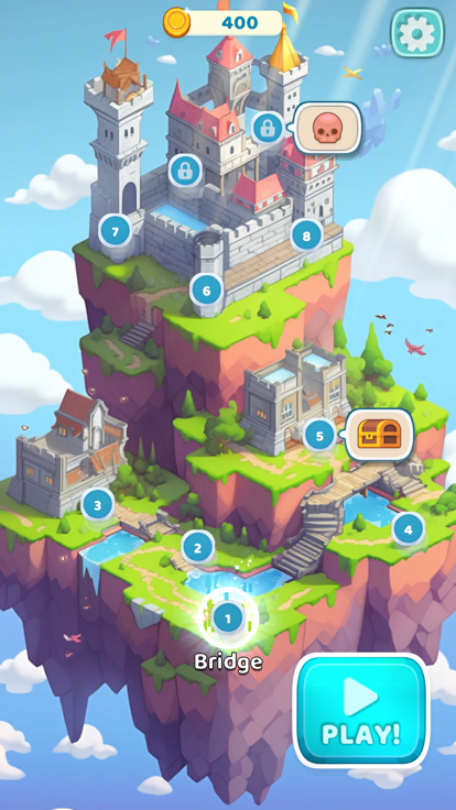 Kingdom Cubes - match3游戏截图