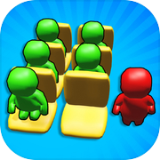 Bus Seat Jam 3D - Sorting Game
