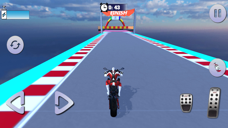 Superhero Bike Jumping Stunts游戏截图