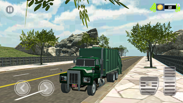 Garbage Truck 3D Simulation游戏截图