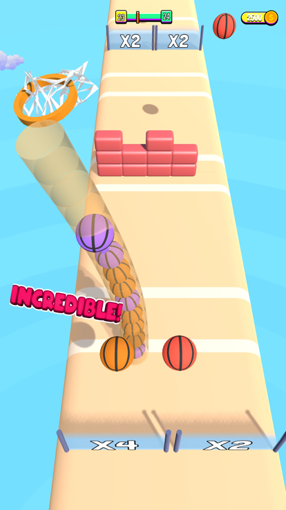Hoop Run 3D!游戏截图