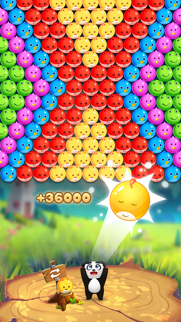 宠物泡泡龙游戏截图