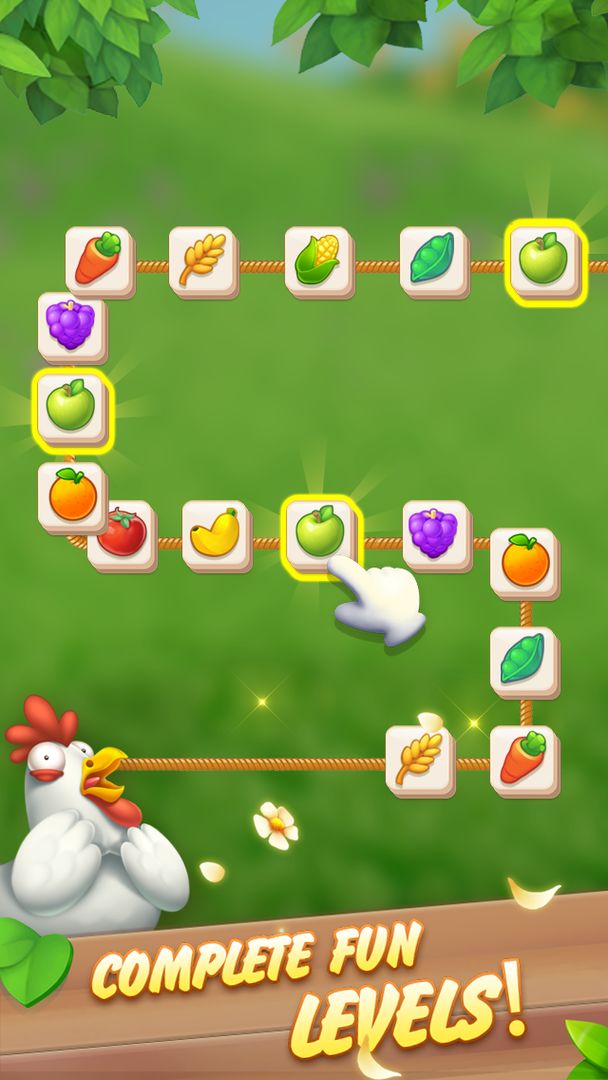 Screenshot of Tile Farm: Puzzle Matching Game