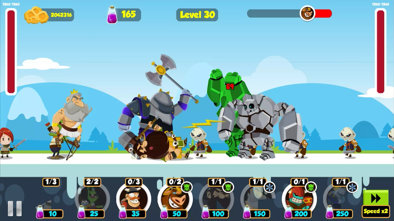 英雄之战游戏截图