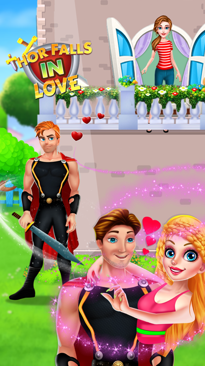 Thor Fall In Love - Story Game游戏截图