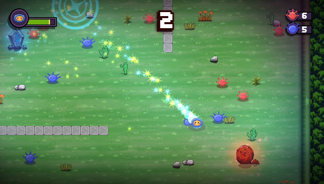 疯狂弹跳球游戏截图