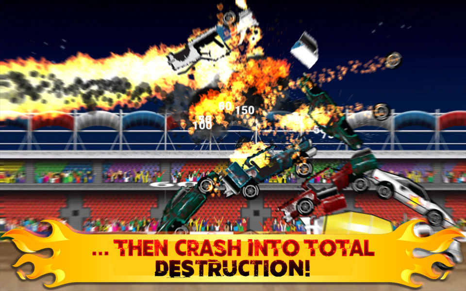 Crash Cars - A Physics Smashing Demolition Derby游戏截图
