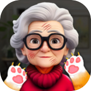 Angry Gran Vs Cat: Prank Game