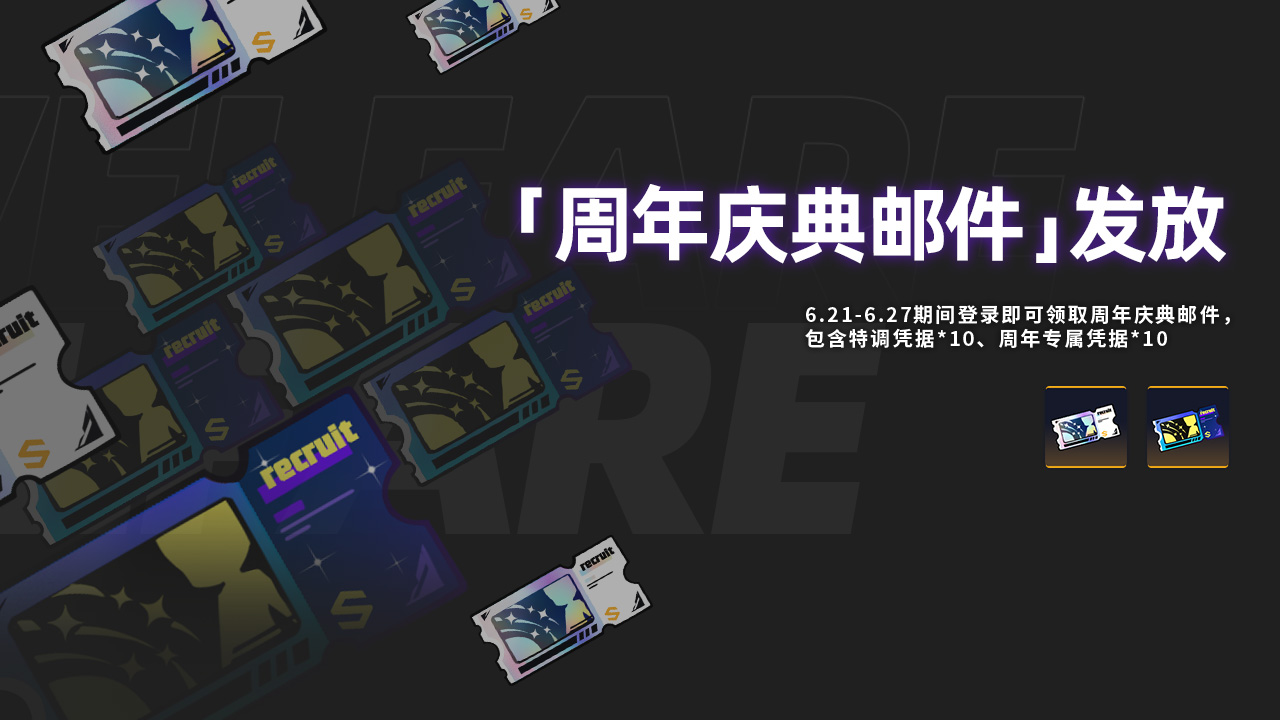 「周年庆典邮件」发放