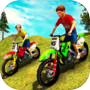 Kids Downhill Mountain Motorbike Ridingicon