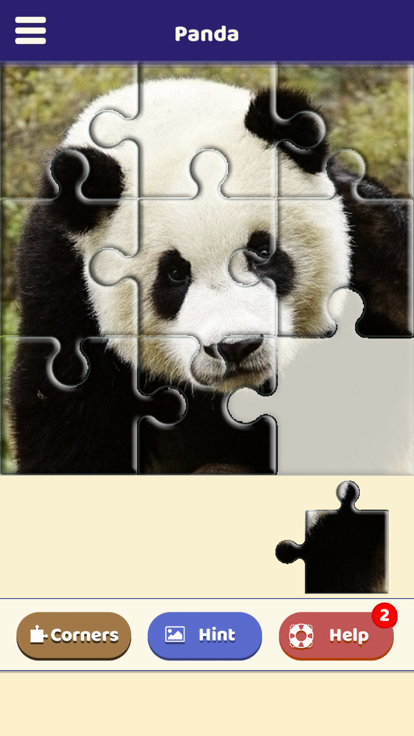 Panda Love Puzzle游戏截图