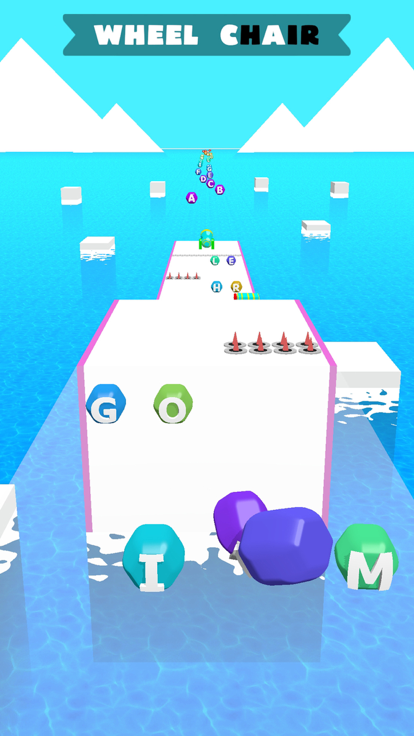 ABC Run - 2048 Alphabet Runner游戏截图