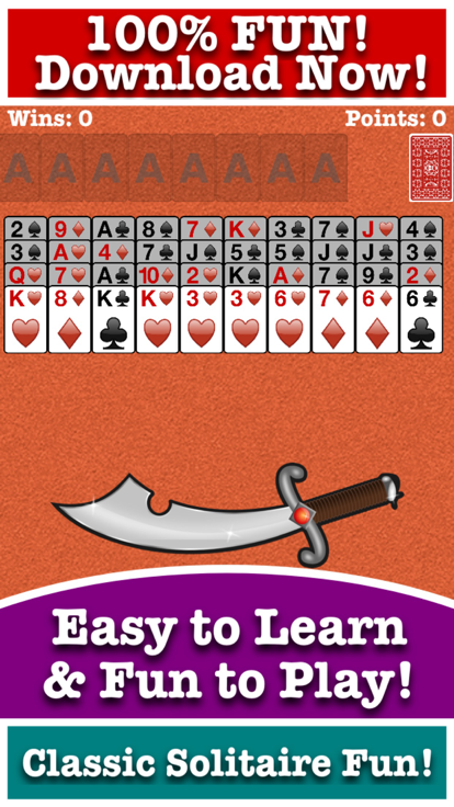 Forty Thieves Solitaire!游戏截图