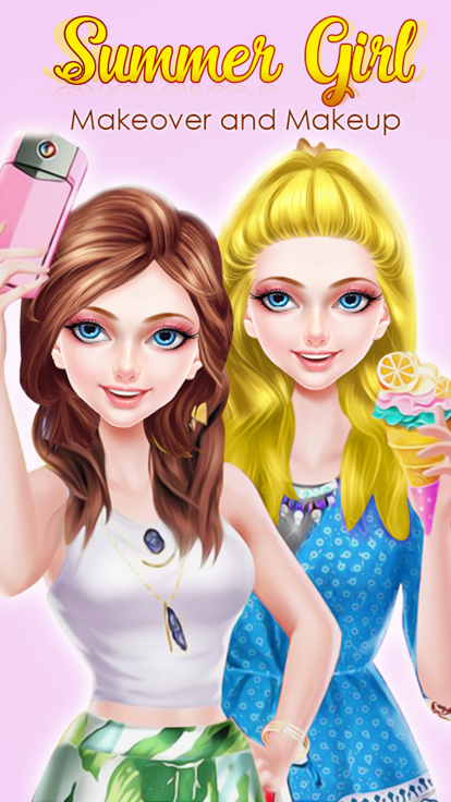 Summer Girl Makeover And Makeup游戏截图