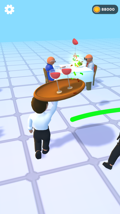 Waiter Run 3D!游戏截图
