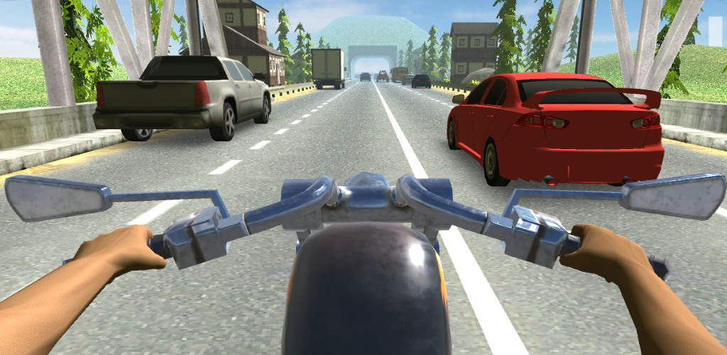 Riding in Traffic Online游戏截图