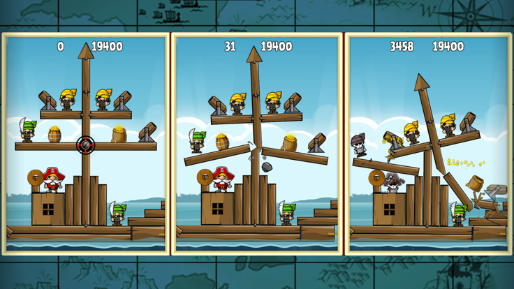 Siege Hero: Pirate Pillage游戏截图