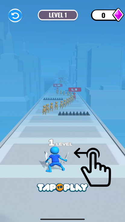 Hit and Run - Leveling Run游戏截图