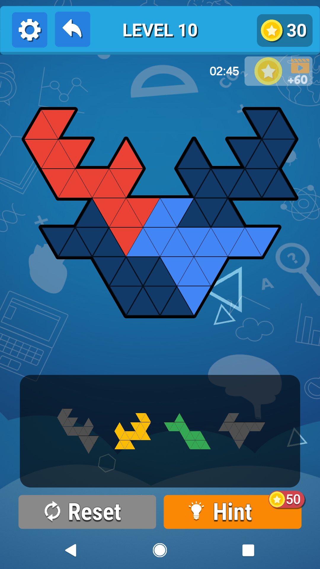 Hexagon Block Puzzle游戏截图