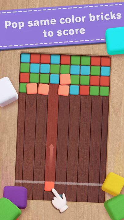 Woody Pop: Color Brick Breaker游戏截图