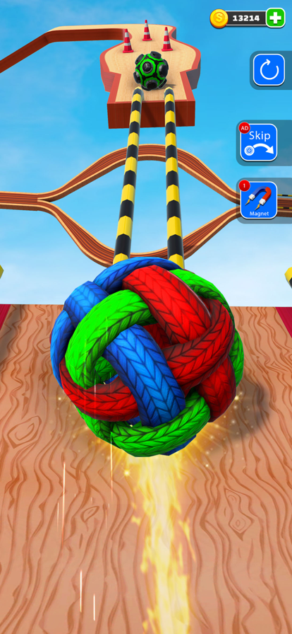 Rolling Sky Balls 3D Game游戏截图