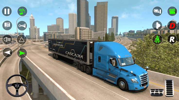 Offroad Mud Game:Cargo Truck游戏截图